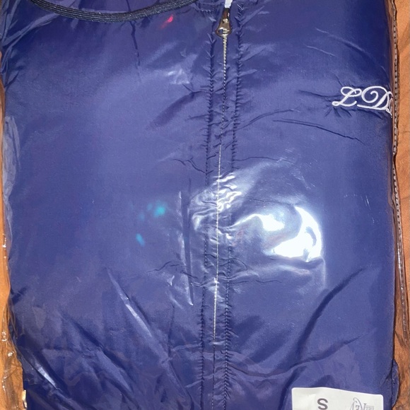 Lana Del Rey Official Monogram LDR Long Hooded Navy Jacket Small / Medium SM - Picture 10 of 11